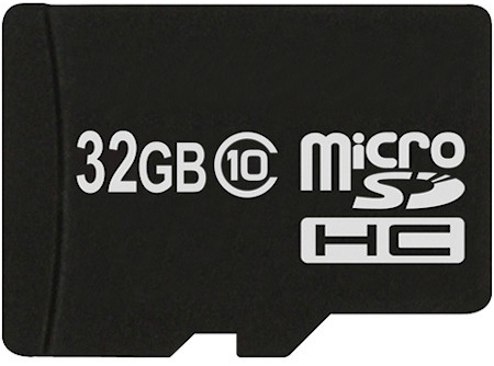 MicroSD - 32 GB Card Class 10
